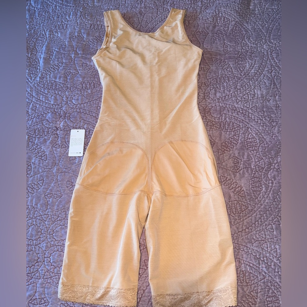 Women's Tan Shapewear Bodysuit - Picture 8 of 8